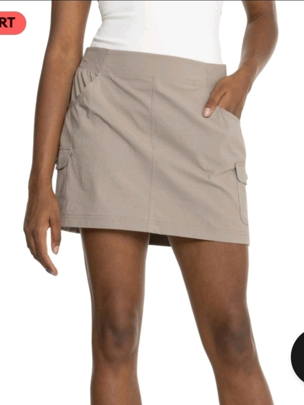 Eddie Bauer Women's Christine Cargo Pockets Stretch Skort